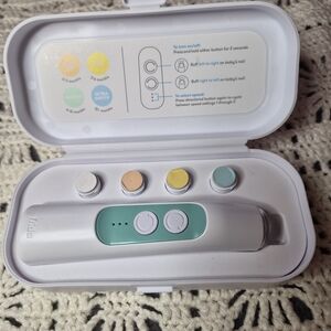 Baby Nail Trimmer Kit - Mint/White Gentle Nail Care